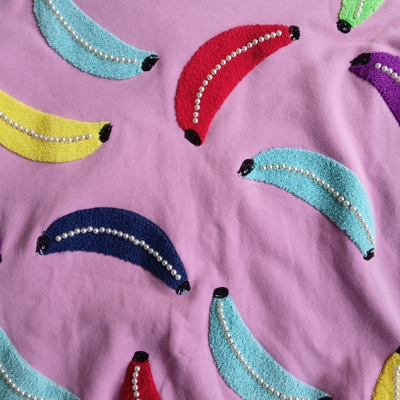 Queen of Sparkles BANANAS Sweatshirt - Picture 2 of 7